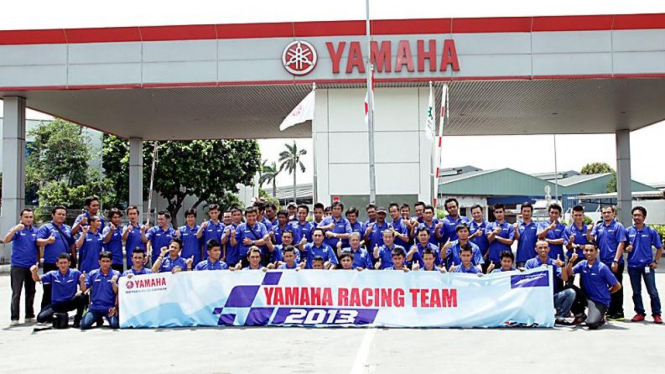 Pembalap Yamaha Racing Team Indonesia