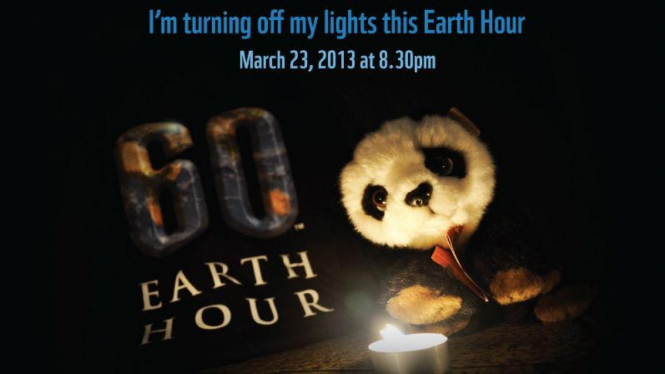 aksi Earth Hour 2013