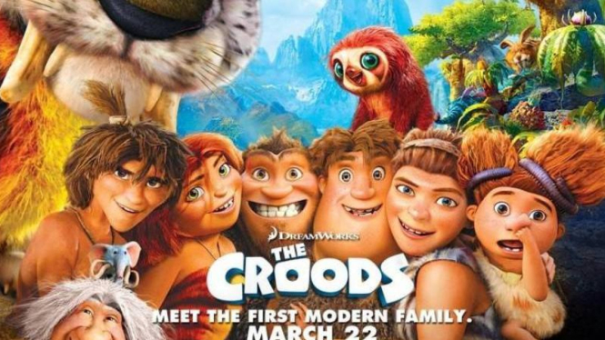 Poster Film The Croods