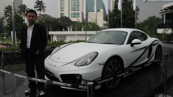 Rois Abidin pemenang kontes desain Porsche di Indonesia