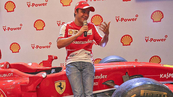 Felipe Massa Sambangi Jakarta
