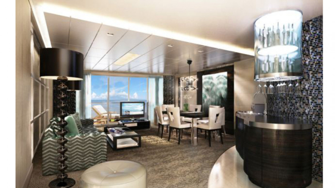 Ilustrasi hotel mewah