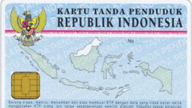 Kartu Tanda Penduduk atau KTP Indonesia th 2011 atau KTP Elektronik