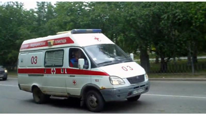 Mobil ambulan di Rusia
