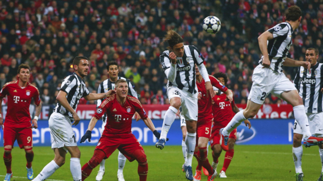 Laga Liga Champions antara Juventus vs Bayern Munich