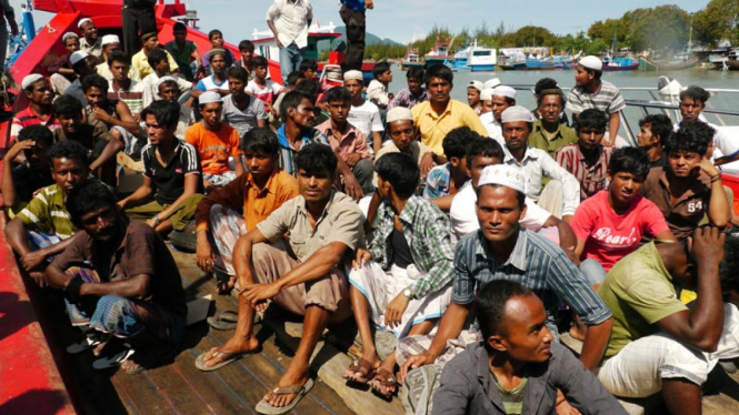 Rohingya Kembali Terdampar