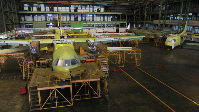Pembuatan Pesawat di PT Dirgantara Indonesia