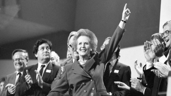 Margaret Thatcher pada 1989