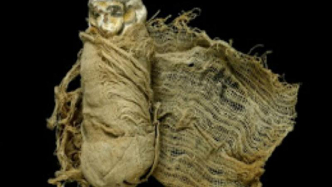 Mumi di komplek pemakaman kuno di Mesir.