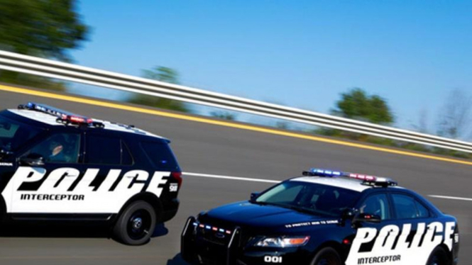 Ford Police Interceptors, Mobil Patroli Milik Polisi Dubai