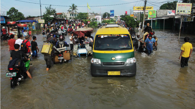 Banjir di Ciledug Tangerang