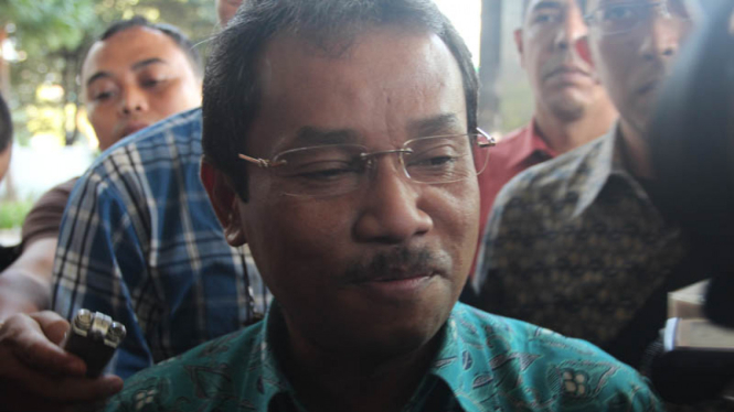 Rachmat Yasin Bupati Bogor Diperiksa KPK