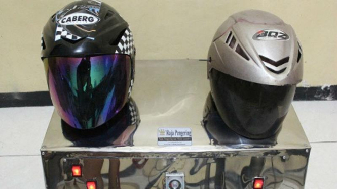 alat pengering helm gas