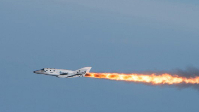 Virgin Galactic sukses ujicoba pesawat ruang angkasa