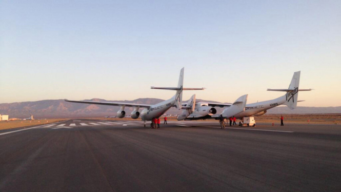 Virgin Galactic sukses ujicoba pesawat ruang angkasa