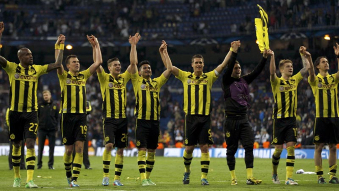 Kalah 0-2 dari Madrid, Dortmund Tetapa Melaju Ke Final Liga Champions