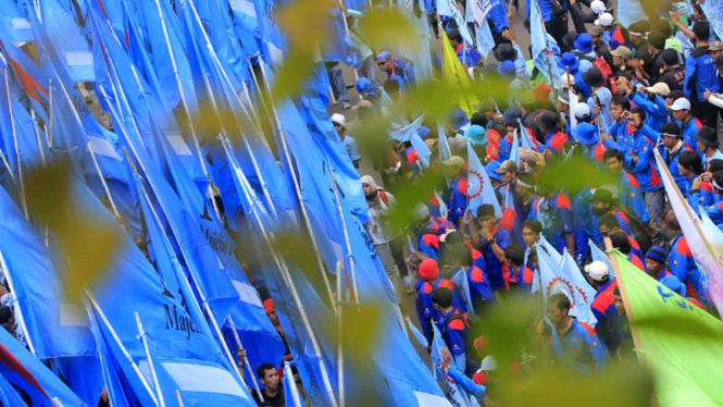 Peringatan Hari Buruh Internasional (May Day) 2013 di HI