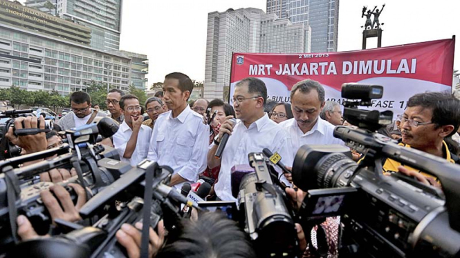 Jokowi Hadiri Peluncuran MRT