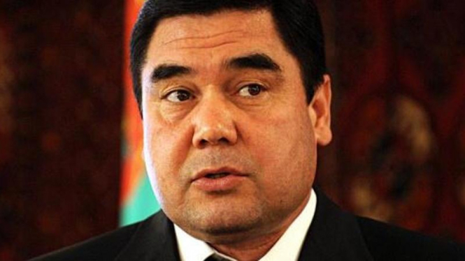 Presiden Turkmenistan Gurbanguly Berdymukhamedov 