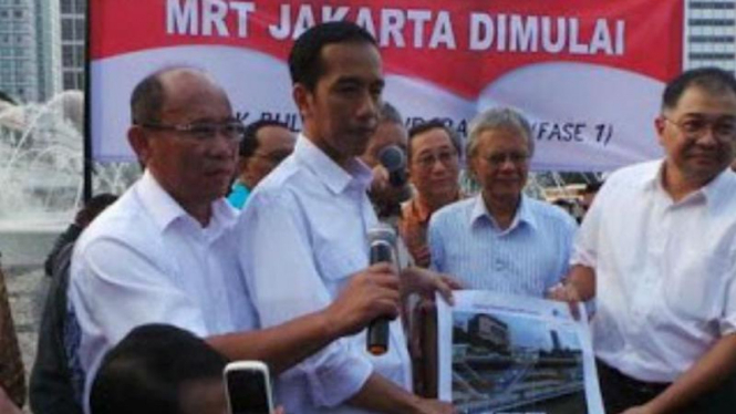 Jokowi berhutang MRT