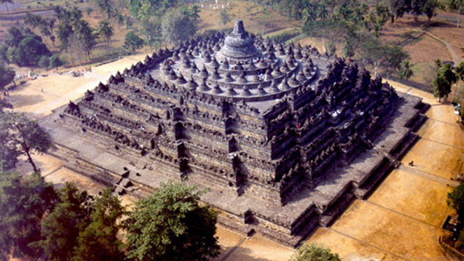 Candi Borobudur di Indonesia