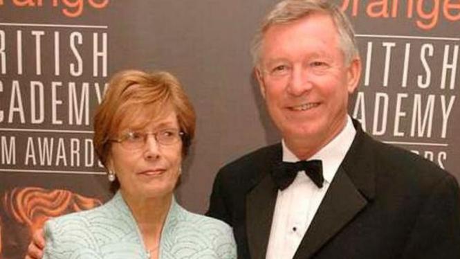 Sir Alex Ferguson dan Istrinya, Cathy