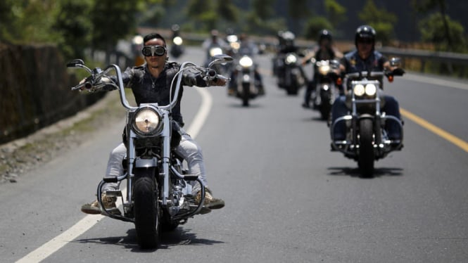 Bikers Harley Davidson.