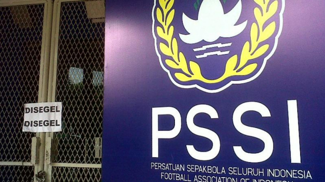 Kantor PSSI disegel