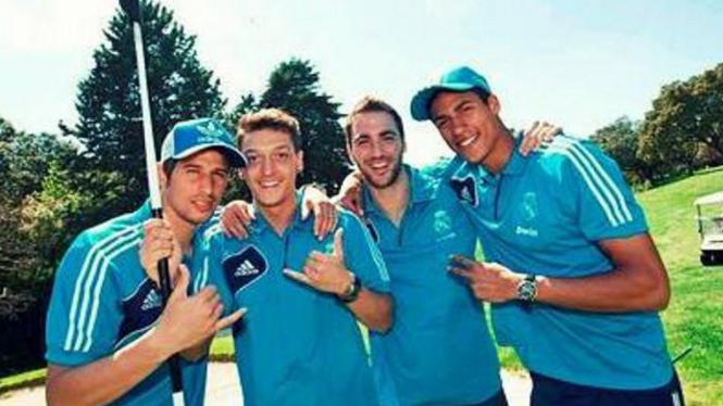 sepakbola golf pemain Real Madrid