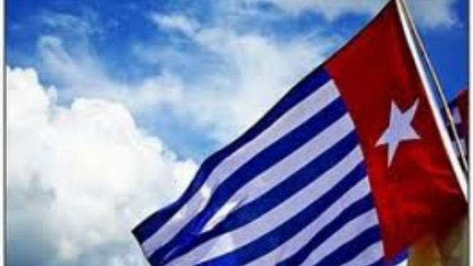 Ilustrasi-Bendera Organisasi Papua Merdeka (OPM)