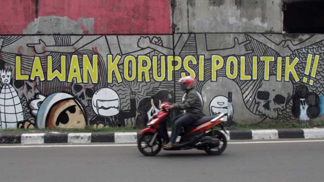 Ilustrasi/Perlawanan terhadap isu korupsi di Indonesia