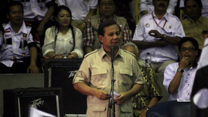 Prabowo Subianto.