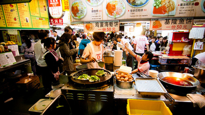 Pasar malam Shilin Taipei