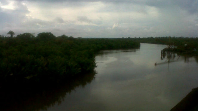 Pemandangan alam di Nunukan