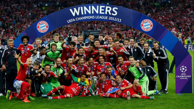 Bayern Munich juara Liga Champions 2012/2013