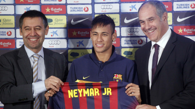 Neymar Resmi Menjadi Pemain Barcelona