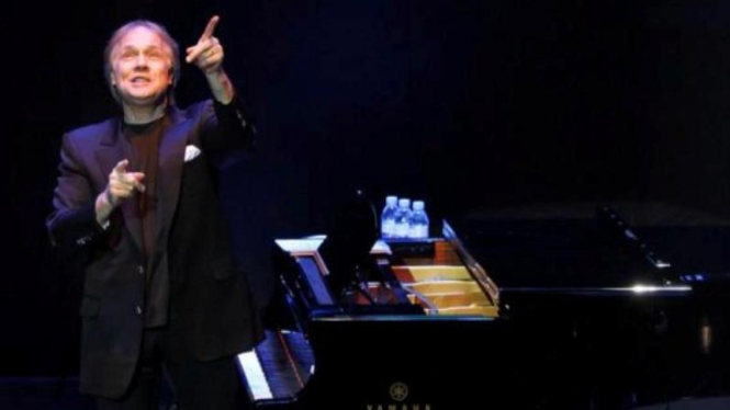 Richard Clayderman tampil di Jakarta