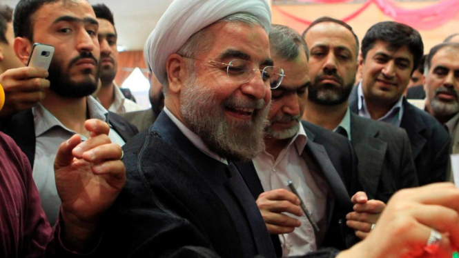 Hassan Rohani, Presiden baru Iran