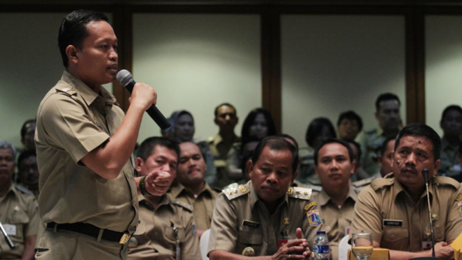 Public Hearing Camat dan Lurah DKI Jakarta di Balaikota