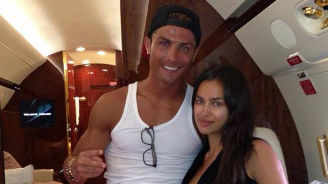 Cristiano Ronaldo dan Irina Shayk