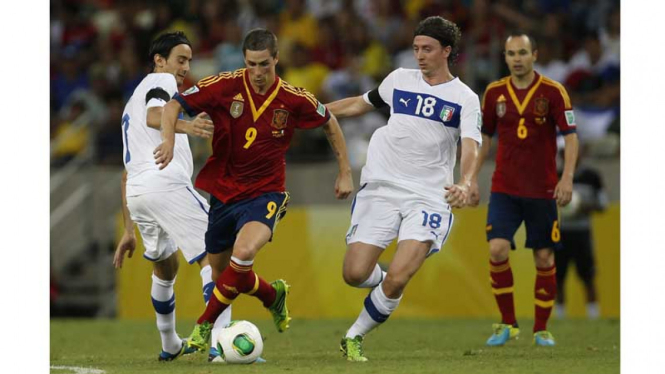 Menang Adu Penalti Lawan Italia, Spanyol Melaju Final Piala Konfederasi(GALERI)