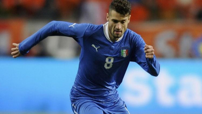 Gelandang Italia, Antonio Candreva