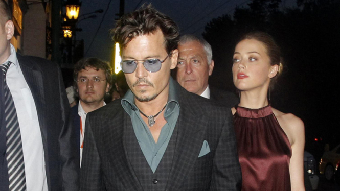 Johnny Depp dan Amber Heard 