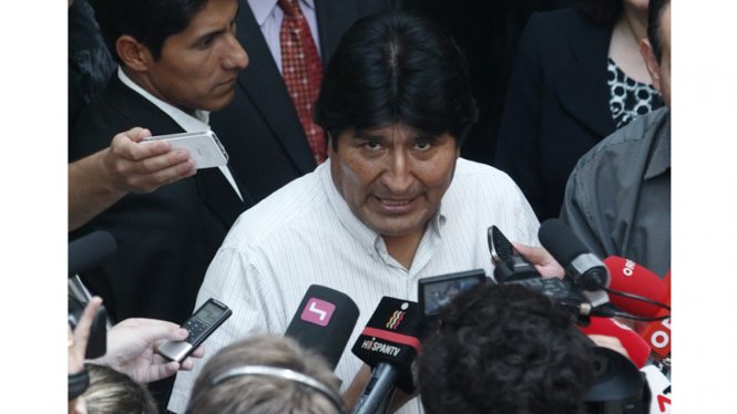 Presiden Bolivia, Evo Morales.