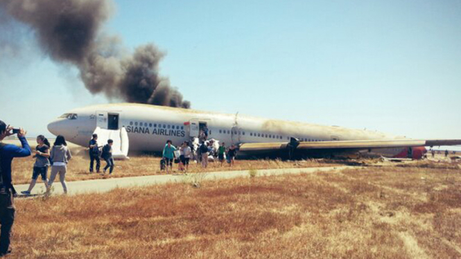 Kecelakaan pesawat Asiana Airlines di San Francisco