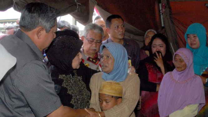 pengungsi Desa Kute Delime Aceh SBY