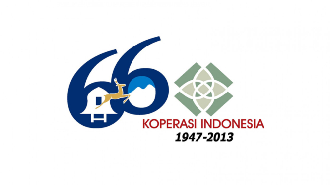 Logo Hari Koperasi Nasional (Harkopnas) ke-66 