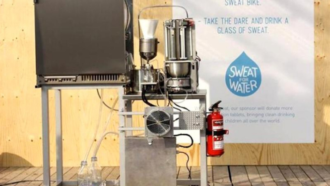 Mesin yang membuat air keringat jadi air minum