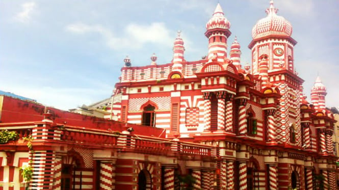 Red Mosque di Sri Lanka