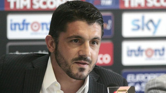 Pelatih anyar AC Milan, Gennaro Gattuso